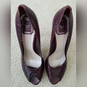 Christian Dior ladies shoes.
